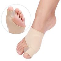 Bunion Corrector Big Toe Straightener Bunion Pain Relief Sleeves, 1 Pair Bunion Splint Support Protectors Sleeve with Built-in Silicone Gel Pad for Hallux Valgus Pain Relief