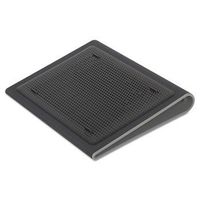 Lap Chill Mat, Dual Fan, USB, 12 x 15.1 x 2.2, Black
