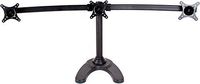 Curved Triple LCD Monitors 3 Screen Stand Freestanding Up to 24"