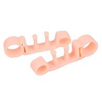 WYYSYNXB Silicone Gel Toe Separators 1 Pairs Bunion Corrector Overlapping Toes and Hallux Valgus Correction Flexible Toe Spacers Spreader Rubber Toe Stretchers,001