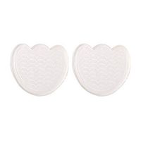 3 Pairs Girl Skid-Proof Forefoot Pads Shoe Insoles, Clear