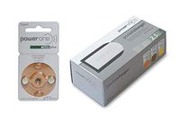 Powerone ACCU Plus Rechargeable Hearing Aid Batteries + Charger Bundle (Size 312 + Charger)