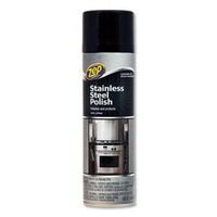 Zep Commercial Stainless Steel Polish, 14 oz Aerosol, 12/Carton (ZPEZUSSTL14CT)