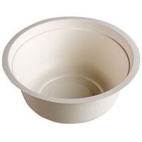 16 Oz. Durable Degradable Sugarcane Bowls (Case of 500)