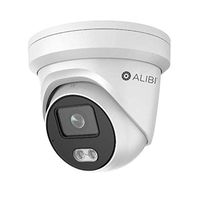 Full 3 Year Warranty!!! ALIBI 4MP ILLUMINITE 100' White Light H.265+ IP Turret Camera IllumiNite with White Light LED Technology and Starlight chipset for Clear, Bright Low Light and Nighttime Images