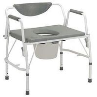 Drive Deluxe Bariatric Drop-Arm Commode - Model 559247