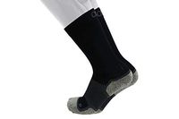 OS1st WP4 Wellness Performance Socks ideal for diabetics, sensitive feet and circulation support (XXLarge, Black Crew)