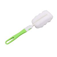 Easy Bottle Glass Cup Soft Sponge Cleaning Brush Kitchen Washing Scrubber Tool for Home Cleaning - Green