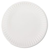 AJMPP9GREWH - Ajm White Paper Plates