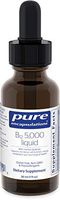 Pure Encapsulations - B12 5000 Liquid - 5,000 mcg Vitamin B12 (Methylcobalamin) Liquid for Nerve Health and Cognitive Function - 1 fl. oz.