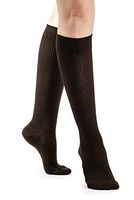 SIGVARIS Women's Casual Cotton 146 Calf High Compression Socks 15-20mmHg