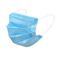 50PCS Disposable 3-Ply Face Masks Breathable Anti Dust Facial Mask Ear Loop Style