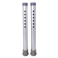 Carex Health Brands Carex Bath Transfer Bench Extension Legs - Tub Transfer Bench & Shower Chair Legs - Add 6 Inches to Bath Chair and Shower Bench Length - 1 Pair