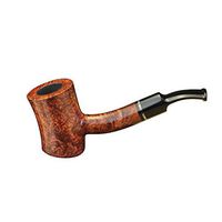 FULUSHOU Mediterranean Briar Wood Tobacco Pipe,Stump Type Bend Type Tobacco Pipe