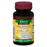 Finest Nutrition Melatonin 10mg, Tablets, 60 EA - 2pc