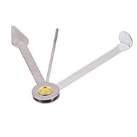 GOMYIE Profession Practical Stainless Steel 3 In 1 Smoking Pipe Cleaner Cleaning Tool Reamers For Hookahs Pipe Water Pipe(Silver color)