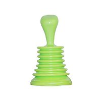 re2chiOngs Household Sink Dredge Device,Kitchen Powerful Sink Drain Pipe Pipeline Dredge Suction Cup Toilet Plunger - Green