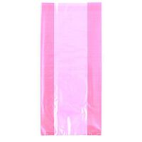 UNIQUE PARTY Cello Treat Bags with Ties (Pack of 30) (One Size) (Pearl Pink)