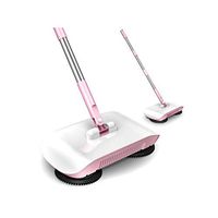 Yougou01 Sweeper, Hand-pushing Lazy Sweeping Mopping Machine, Exquisite Workmanship, Fine Cleaning, Manual Cleaning Artifact (blue/pink, 1023316.3cm) Cleaning is not ashes