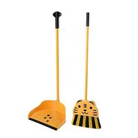Kylin Express Creative Children Cleaning Tools Mini Broom and Dustpan Plastic Grips Sweep Sets