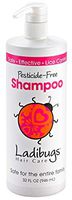 Ladibugs Lice Prevent Shampoo 32oz Family Size | Natural, Essential Oils, Sulfate-Free | Non-Toxic, Pesticide-Free | Keep Lice Away!
