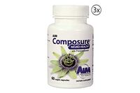 The AIM Companies Composure Neuro Health 60 Capsules (3 Bottle) Helps Maintain Neuro Health