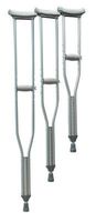 Lumex Universal Aluminum Crutches, Combo Pack 4 Adult, 2 Tall, 2 Youth, 8PR/CS