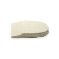 Felt Heel Cushion Pad 1/4" with Adhesive for Pain Relief - 6 Pairs