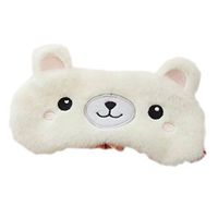 Funbase Cute Sleep Mask Eye Mask for Women Comfortable Blindfold for Traveling