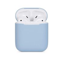 AirPods Case, Ultra Thin Premium Silicone Cover Skin Dustproof for Apple Airpods Charging Protective Case (Color 3, AirPods Case)