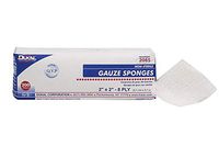 Dukal Gauze Sponge, 8-Ply, Non Sterile, 2" x 2", White (Pack of 5000)