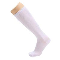 Unisex Compression Socks (White-1 Pack, Small/Medium)