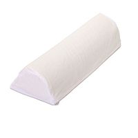 Hermell Products Inc. Memory Foam 4-Way Support Wedge, White