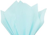Light BlueTissue Paper 15inches x 20 inches 120 Sheets Premium Quality Gift wrap Paper by A1 bakery supplies