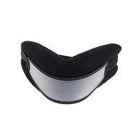 Heallily Cervical Gear Neck Support Brace Cervical Collar for Stiff Neck Pain Relief Injury Recovery Black 1pc