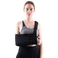 Broken Arm Sling Shoulder Sling Rotator Cuff Surgery Sling Arm Brace Shoulder Support for Men and Women,Black