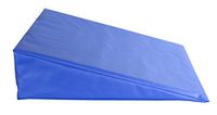 CanDo 31-2001S Positioning Wedge, Foam with Vinyl Cover, Soft, 20" x 22" x 6", Royal Blue