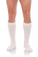 Jomi Compression Men's Socks Collection, 20-30mmHg Coolmax 200 (Small, White)