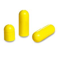 Empty Gel Caps Empty Gelatin Capsules, 1000 pcs, Size 00, Yellow, (Separated)