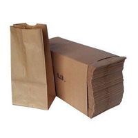 Paper Lunch Bags, Paper Grocery Bags, Durable Kraft Paper Bags, Pack Of 500 Bags (3 LB, Brown)