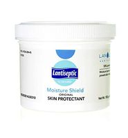 Moisture Barrier Skin Cream – Lanolin Ointment Treats & Protects Dry, Irritated, Chaffed, Cracking Skin– 50% Lanolin Enriched – 4.5 Oz. Jar – by Lantiseptic