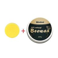 Home Furniture Care Beeswax Wood Waxes Wood Seasoning Beewax Complete Solution Home Cleaning Waterproof and Wear-Resistant Beeswax (200g+Sponge)