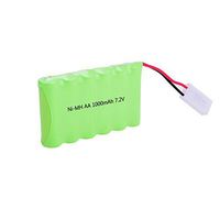 Yungou AA 7.2V 1000mAh Nickel-Metal Hydride Batteries Remote Control Model Electric Toys Rechargeable Batteries