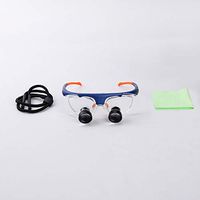 Wotefusi Surgical Galilean Binocular Loupe Medical Magnifier 2.3X 460mm for Dental Ent Surgery