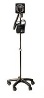 Graham-Field Labtron Aneroid Sphygmomanometer with Large Cuff, Mobile Stand with Wheels, and Storage Basket, Black, V223