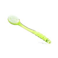 ByedogLong Handled Plastic Body Bath Shower Back Brush Scrubber Skin Cleaning Massager (Green)