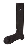 Phiten Sport Long Socks, Black, 8.5"-9.5"