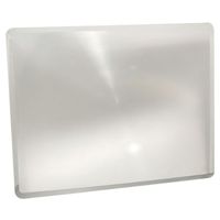 Quality Product By Bausch & Lomb - Magna Page Magnifier 8-1/4"x10-3/4" Clear Acrylic