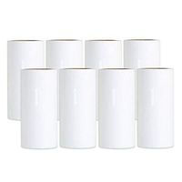 Clothing Sticky hair roller Sticky Hair, Household Oblique Tearing Brush Clothes to Remove the Hair Roller Desktop Dusting Brush (60 Sheets Per Roll) Sticky paper (color : 8 rolls of paper)