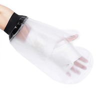 Hand Cast Protector for Swimming Adult, New Upgrade TPU Waterproof Cast Cover for Broken Wrist, Hand and Arm, Silicone Rubber Cast Covers Bag Keep Wounds & Bandages Dry in Shower Bath Or Swimming